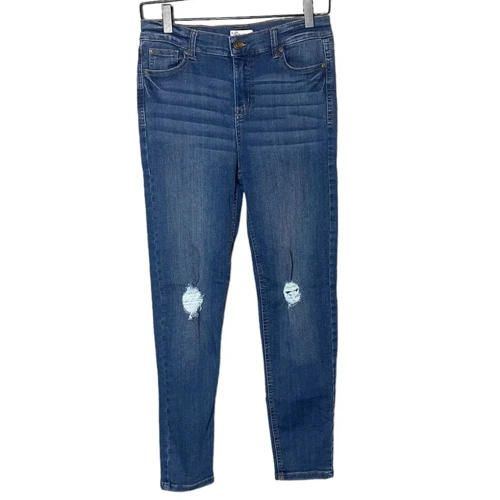Revery Kids Youth / Girls Ankle Skinny Jeans Sz 16